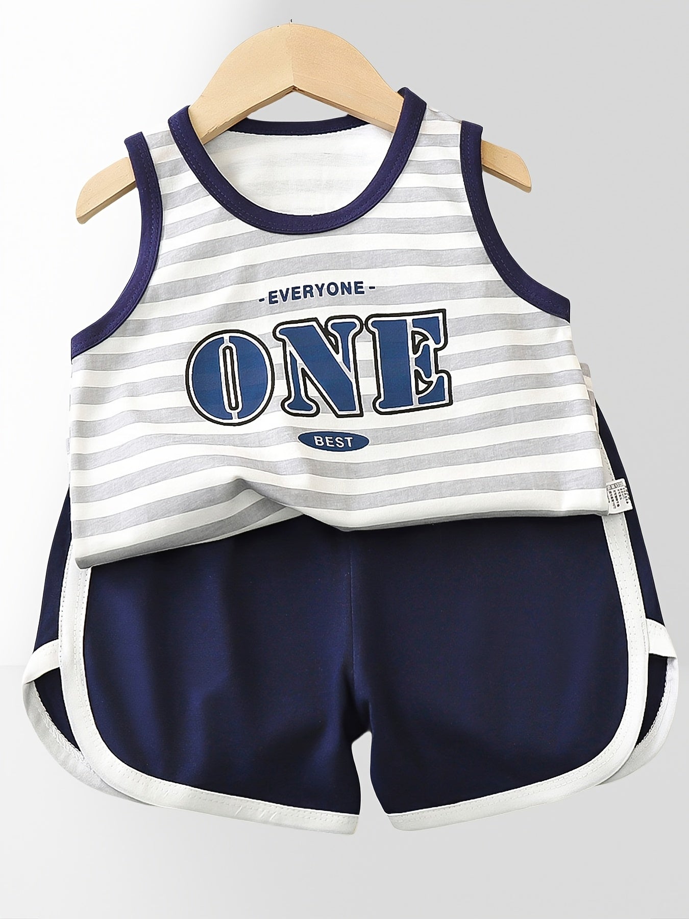 4 Sets Of 8pcs, Cute Cartoon Dinosaur Patterns for Boys, Vest And Shorts Set, Comfortable to Wear, Soft And Breathable. You Can Participate In The Surprise When Purchasing. Randomly Select One Customer And Get One Set As A Gi