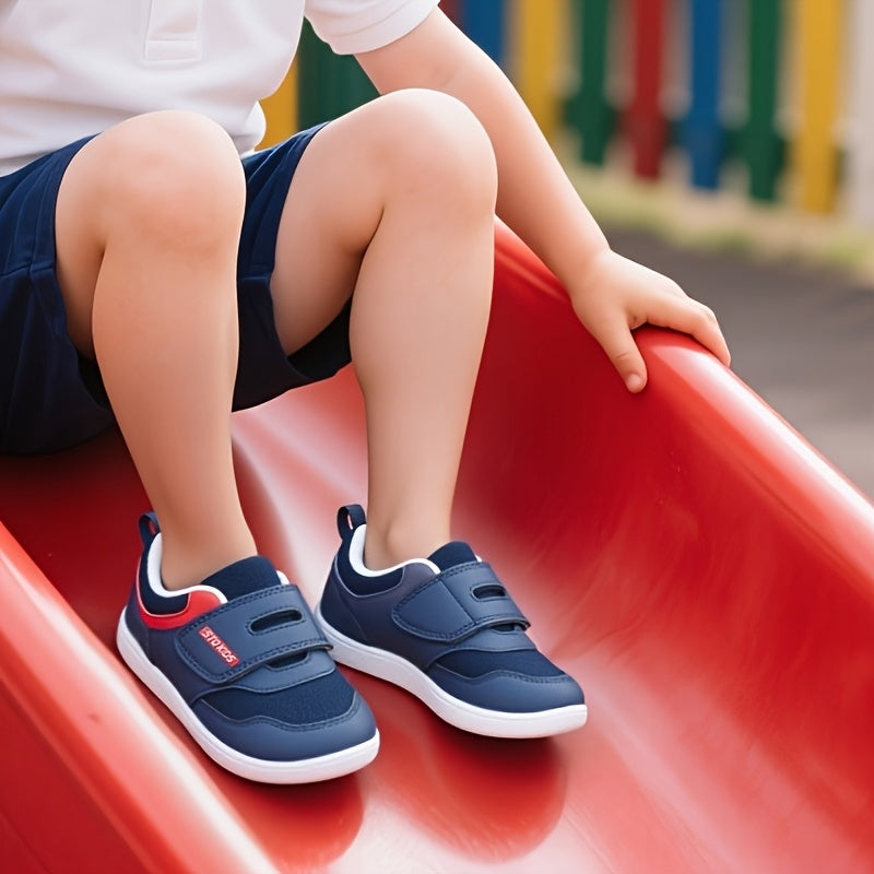 Toddler and Kids Minimalist Tennis Shoes with Wide Toe Box and Lightweight Breathable Design