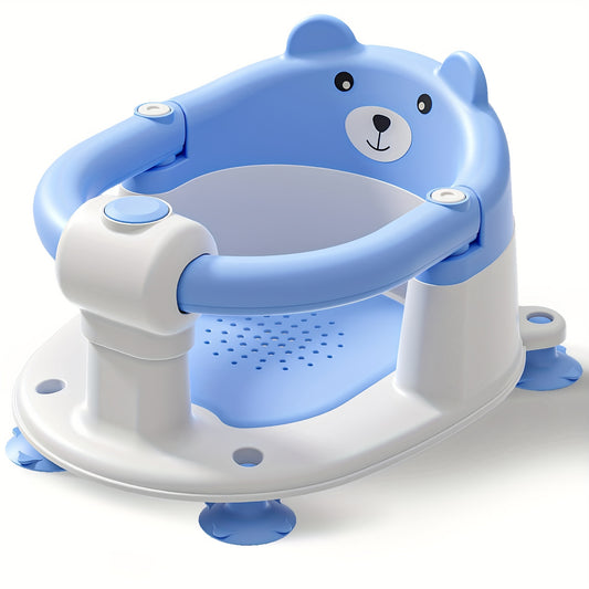 Baby Bath Seat for 6 Months and Up Non Slip Toddler Bathtub Chair with Suction Cups