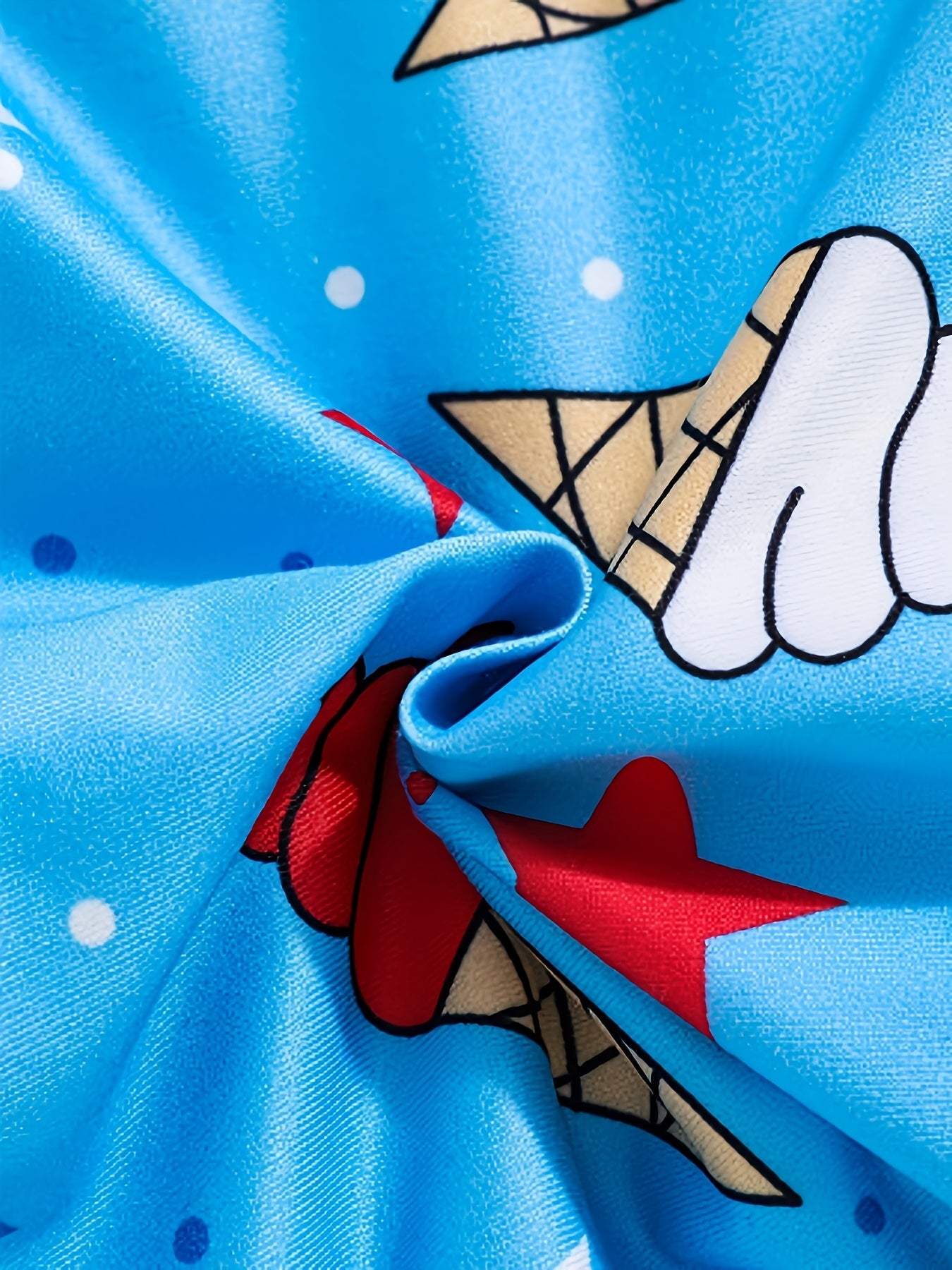 Baby Onesies Independence Day Cartoon Print for Boys and Girls Outdoor Fun