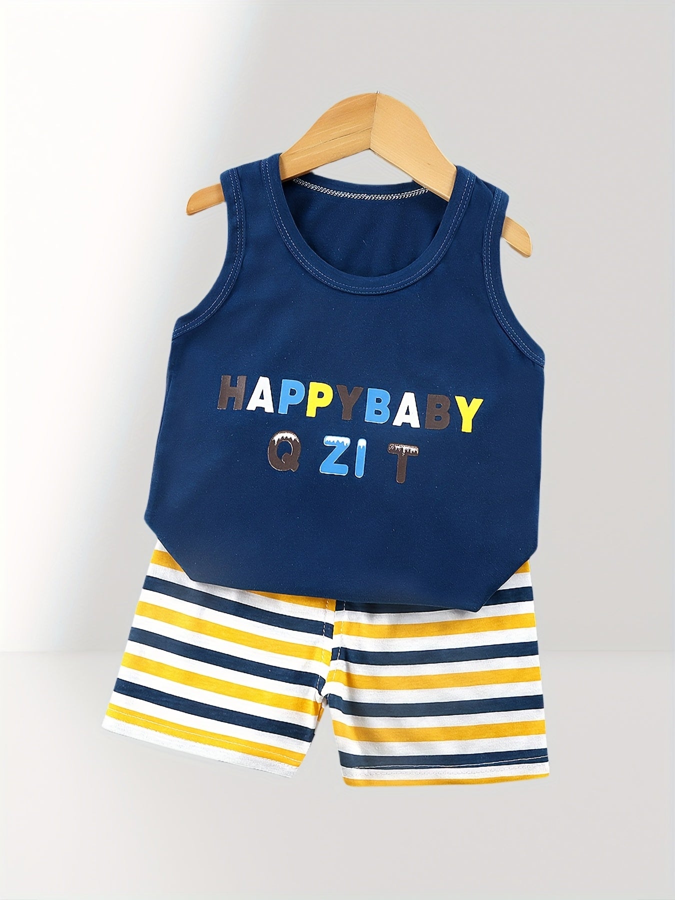 DinoPlay Cartoon Excavator Suit – Comfortable Summer Outfit for Boys