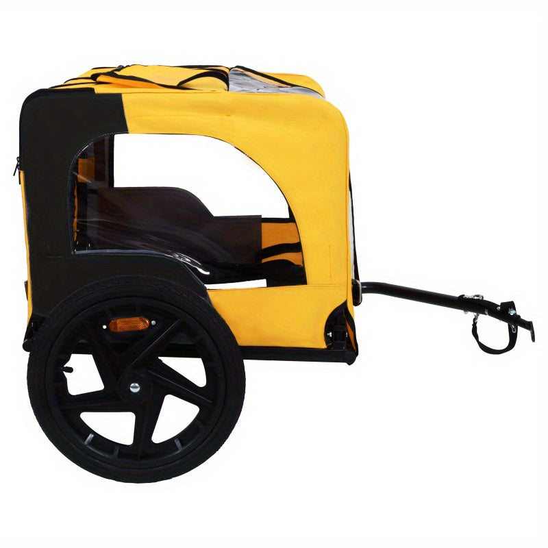 Bike Pulled Pet Trailer For Small And Medium Dogs Compact