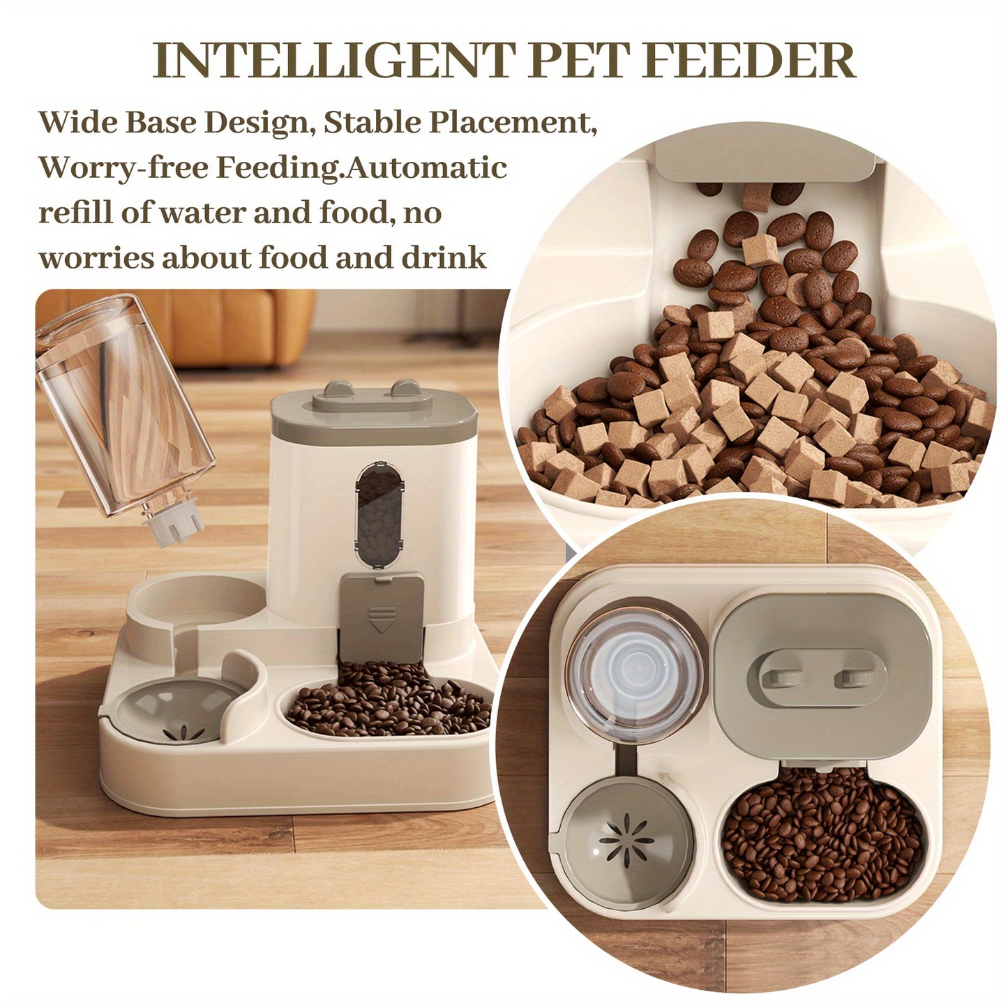 Automatic Pet Feeder for Cats and Dogs with Precise Control and Scientific Feeding