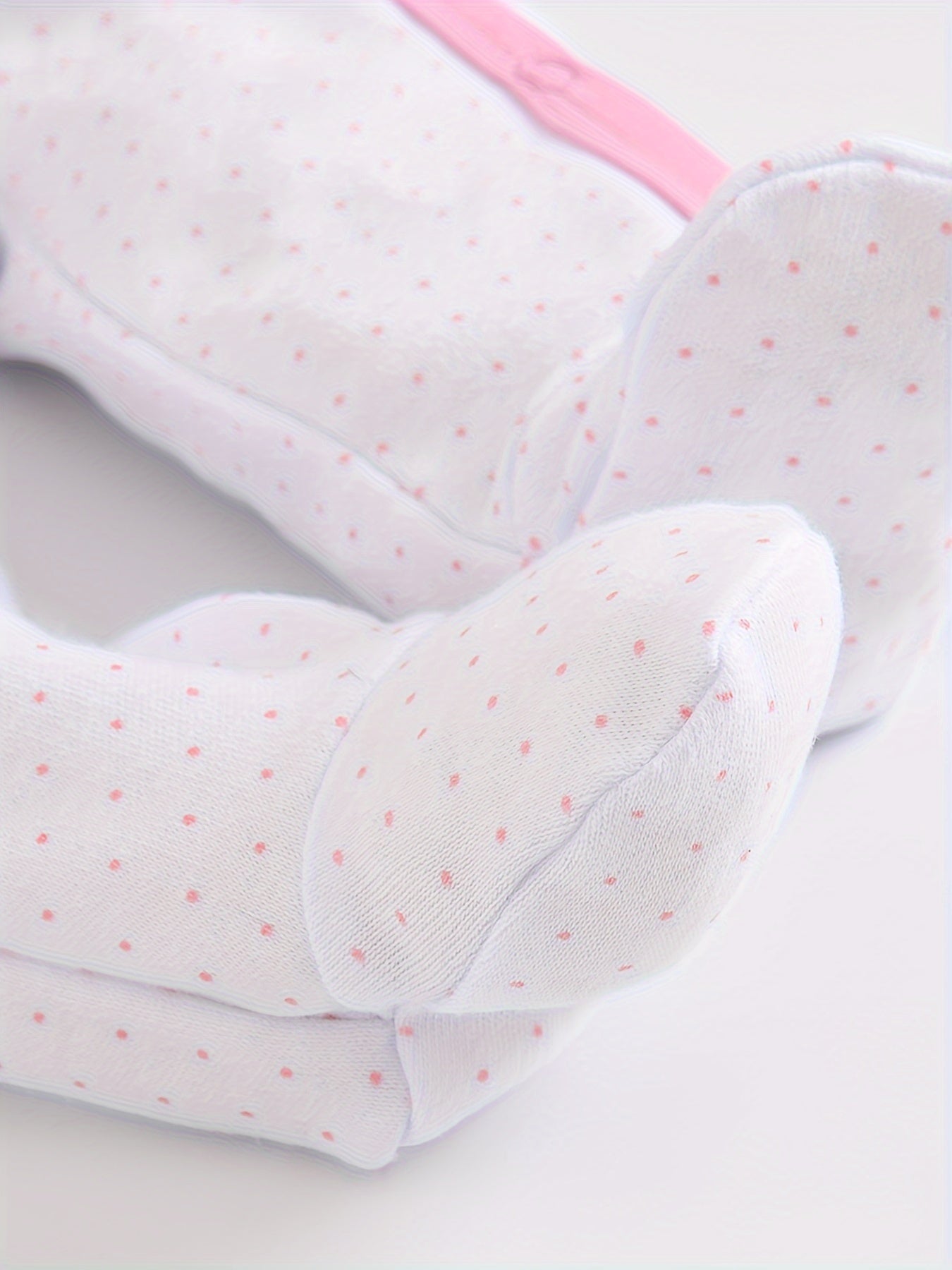 Pink Baby Girl One Piece Romper Floral Bunny 0To12M