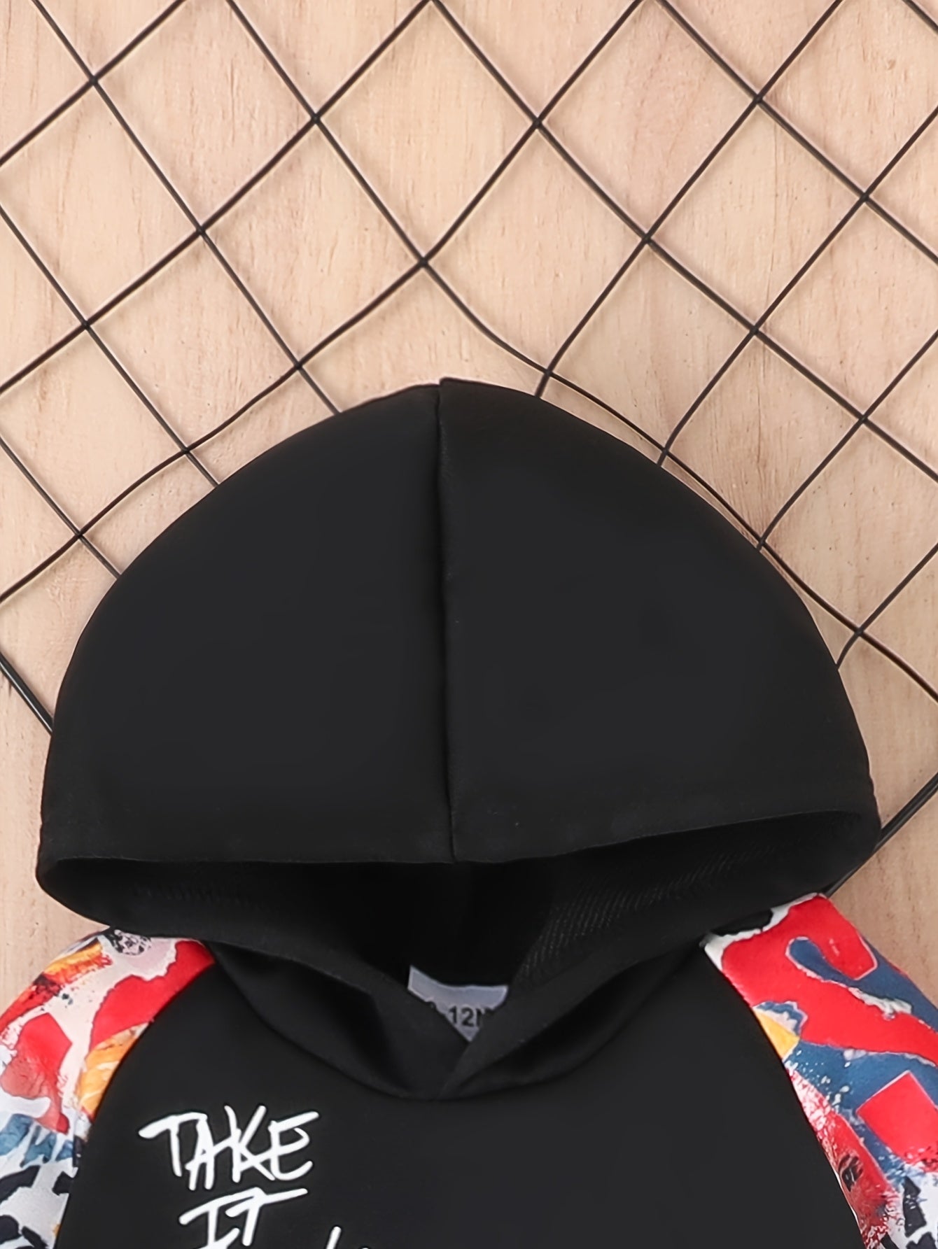 Boys Tie Dye Hoodie And Cargo Pants 2pc Outfit Winter