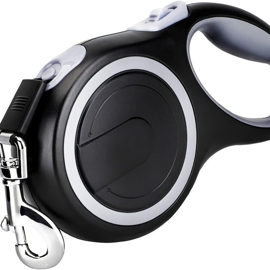 Extendable Dog Leash 16 Ft Heavy Nylon With Non Slip Handle