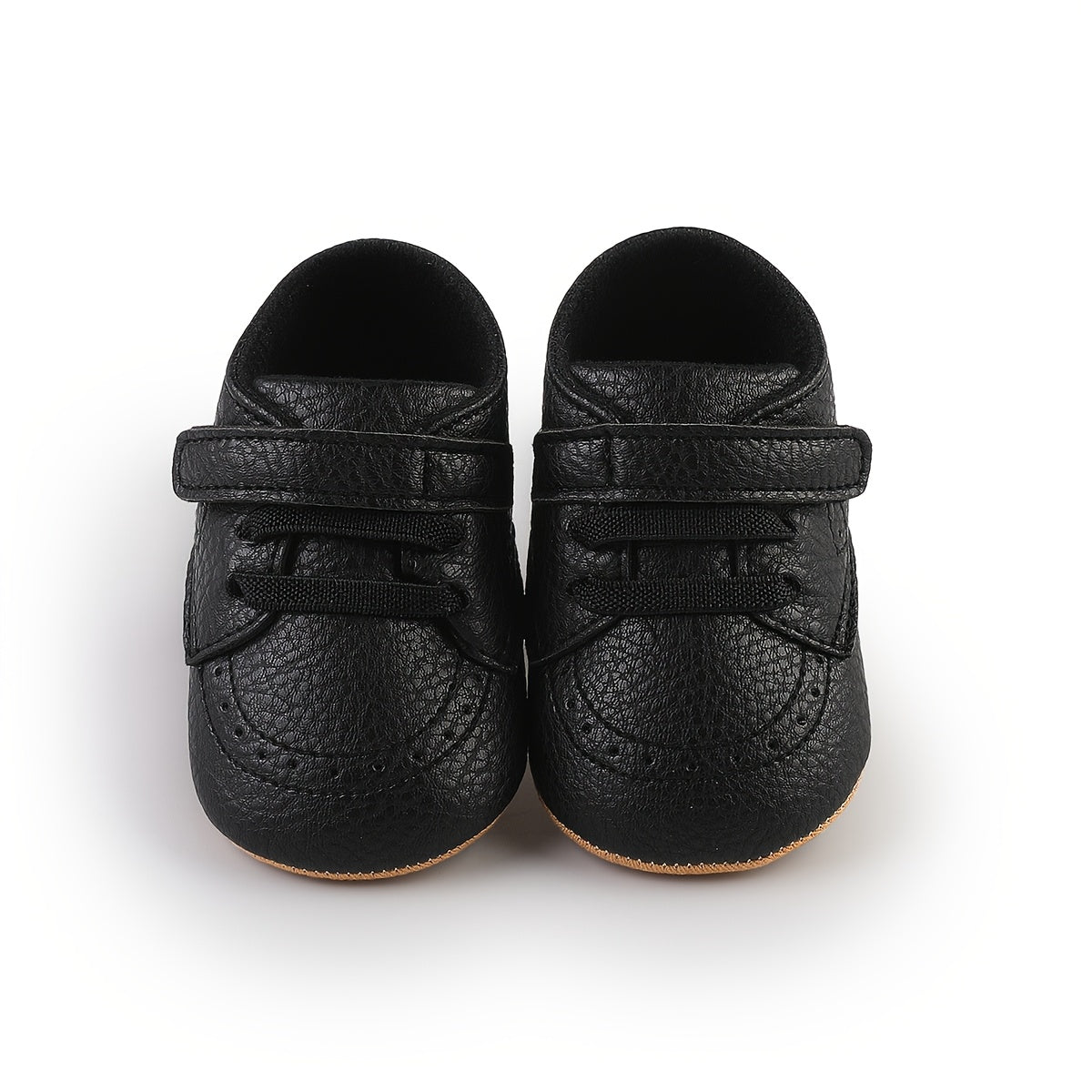 Spring and Autumn New Styles 0-1 Year Old Boys and Girls Solid Color Baby Casual Cute Flat Soft Sole Anti-Slip Casual Shoes