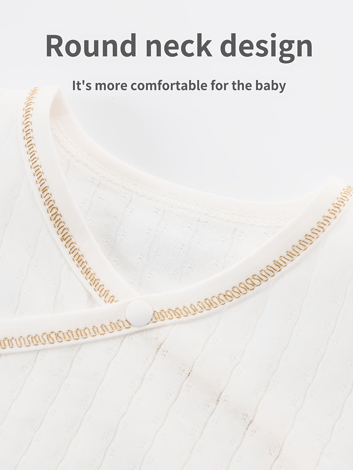 Baby Angel White Bodysuit Set, Four-Season Pure Cotton + Full Newborn Essentials, Includes 5 Outfits, Hat, Swaddle Blanket, Pillow, Gloves, Washcloths, And Socks - Perfect Newborn Gift, for Outdoor