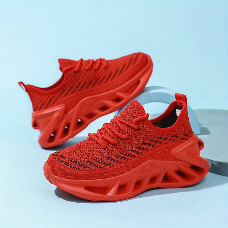 Everyday Comfort Kids Knit Sneakers Breathable Sports Shoes for Boys and Girls