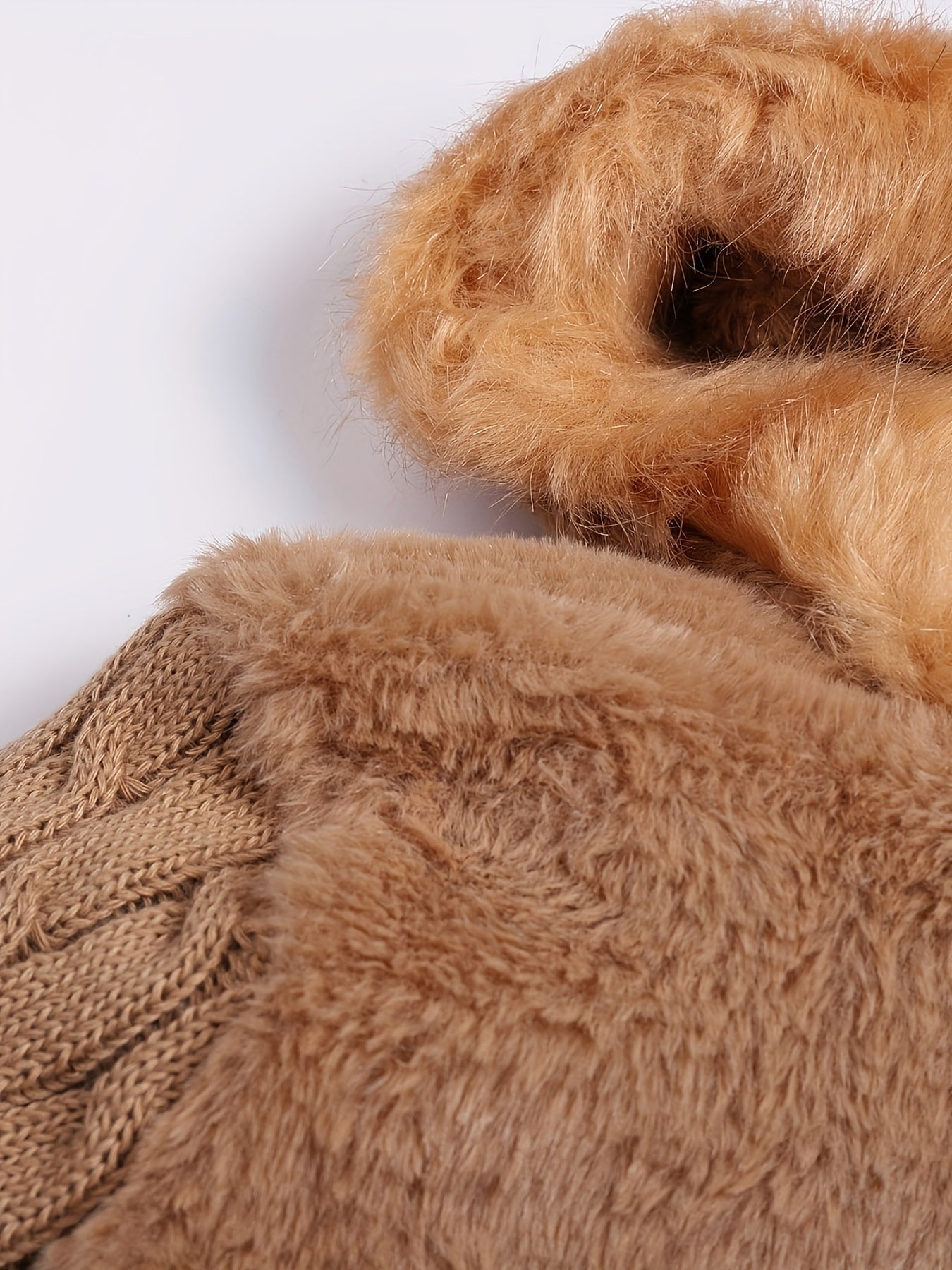 MINKIDFASHION Baby Girls Warm Hooded Jacket Coat with Fleece Lining and Cute Print