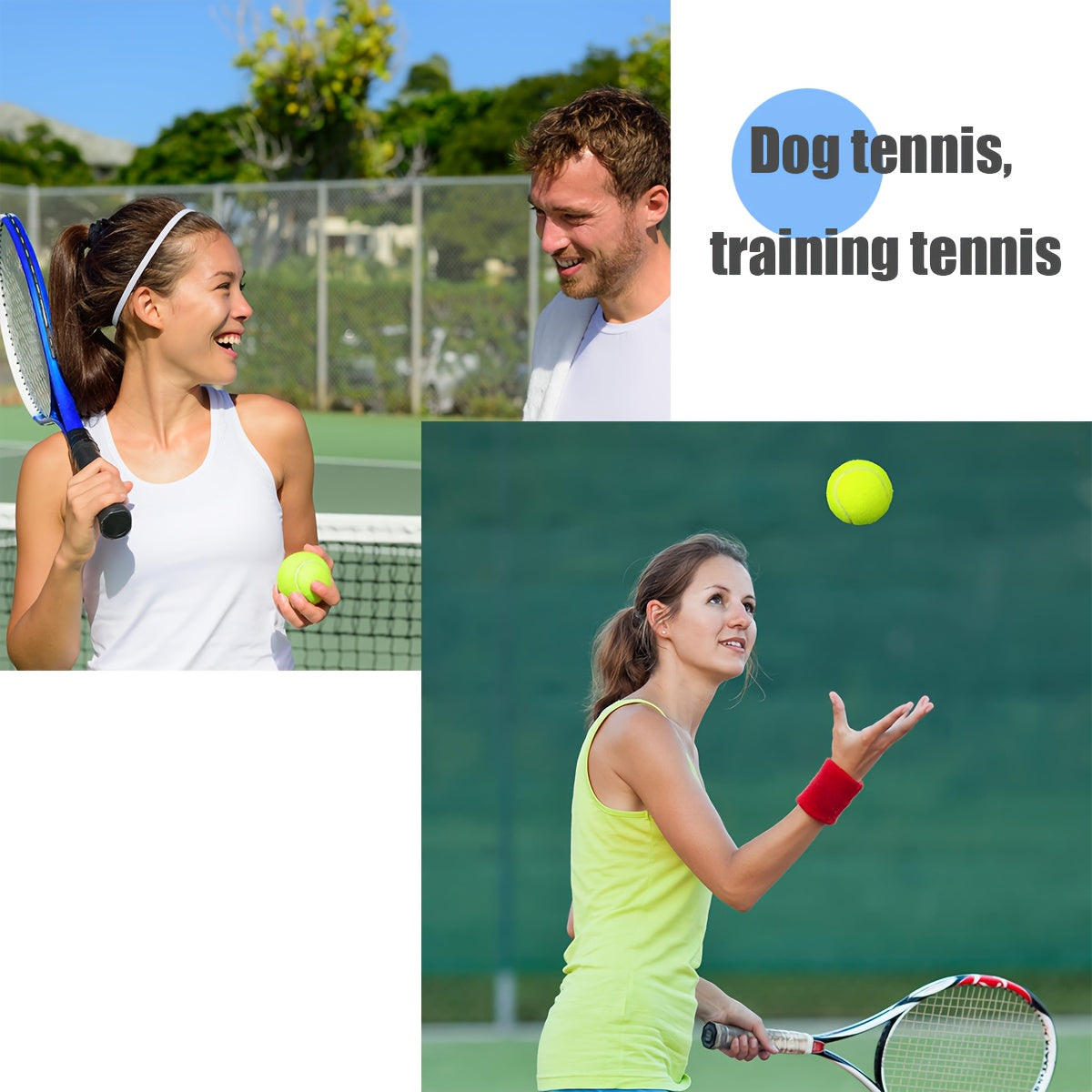 90 Pack Training Tennis Balls for Practice and Pet Play Ideal for Beginners and Dogs