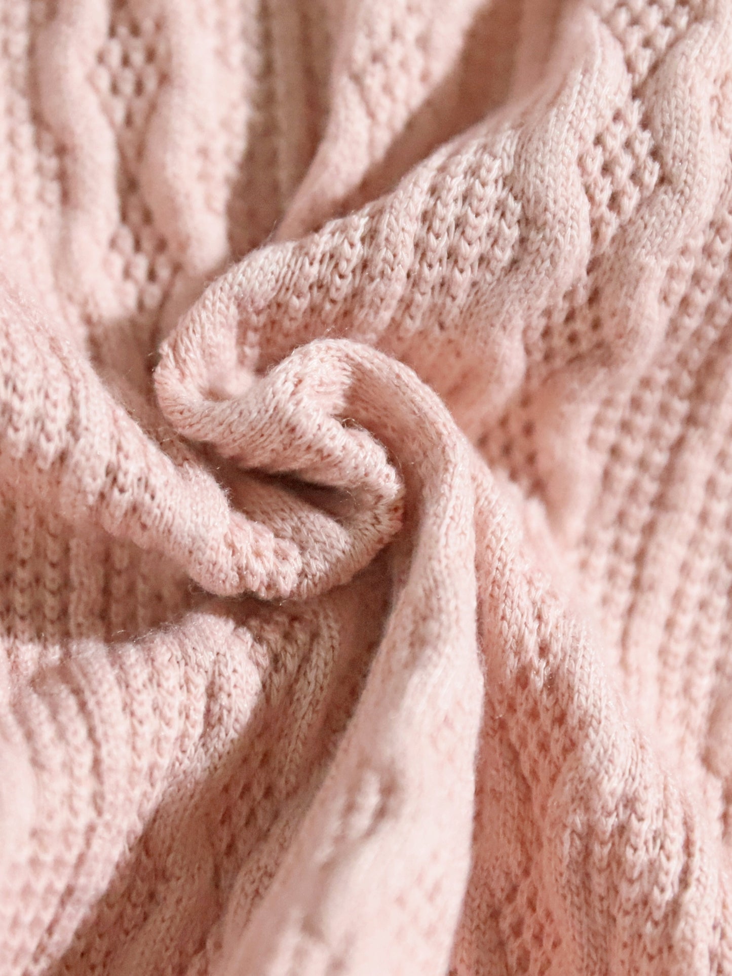 2pcs Baby Bow Elephant Patchwork Sweater and Knitted Pants Set for Toddler Girls