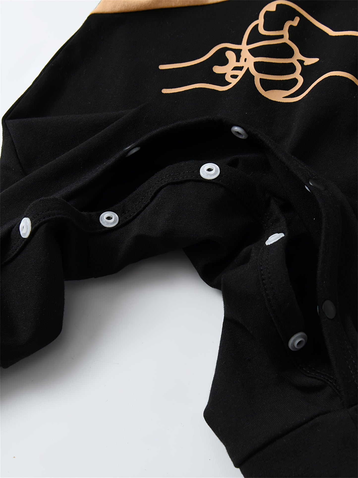 KuKitty Dad and Me Print Newborn Baby Boy Romper with Hat Long Sleeve Jumpsuit Outdoor