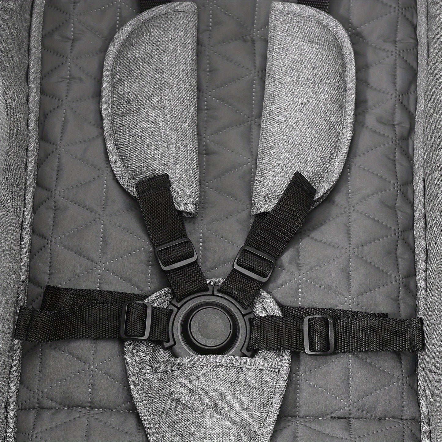 VEVOR Standard Baby Stroller, Infant Toddler Stroller with Bassinet, 3rd-Gear Adjustable Backrest & Foldable & Reversible Seat, Carbon Steel Newborn Stroller with Leg Cover and Mesh Net, Dark Grey