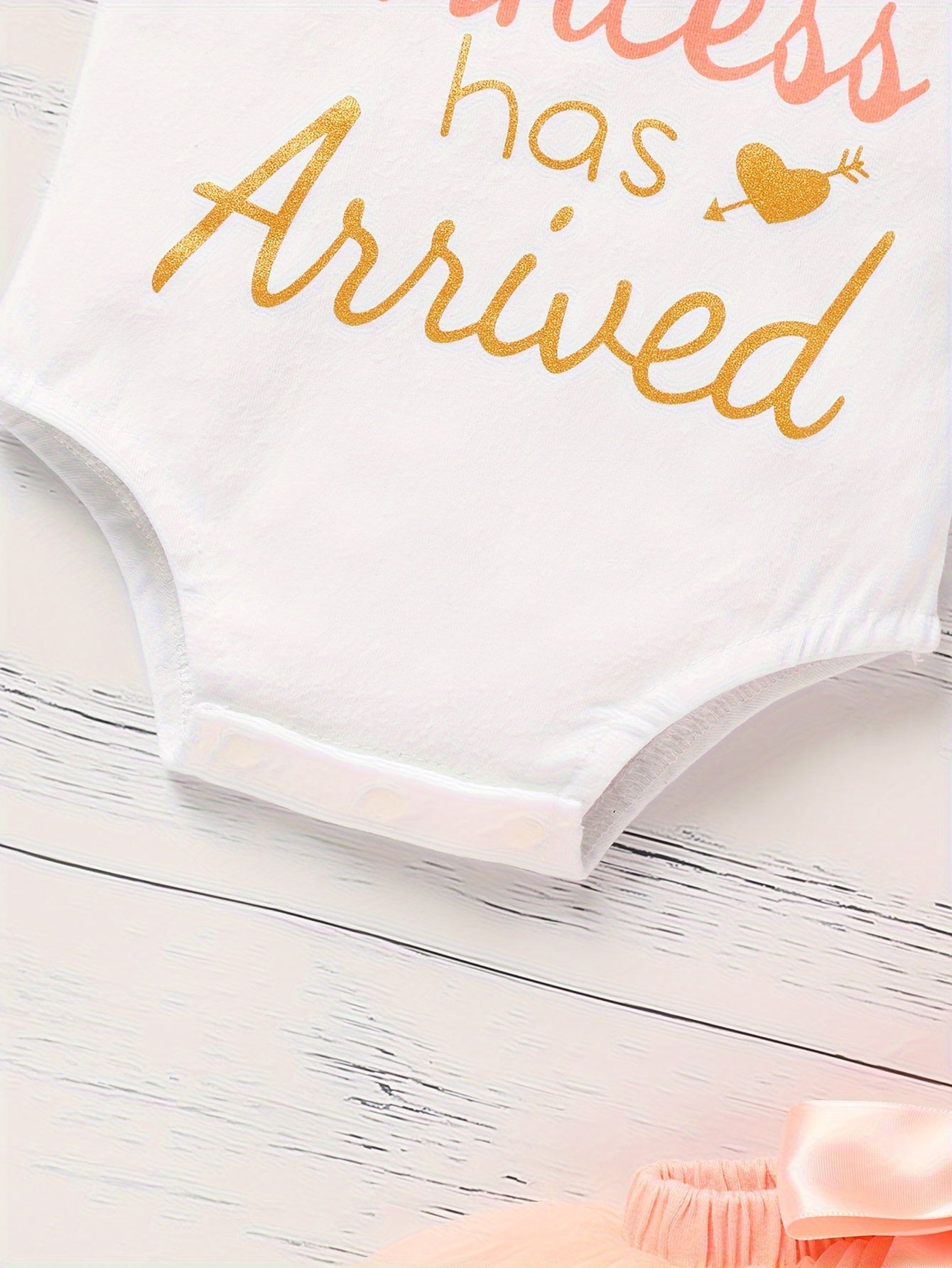 Newborn Baby Girls Alphabet Print Romper Set with Tutu Skirt and Headband