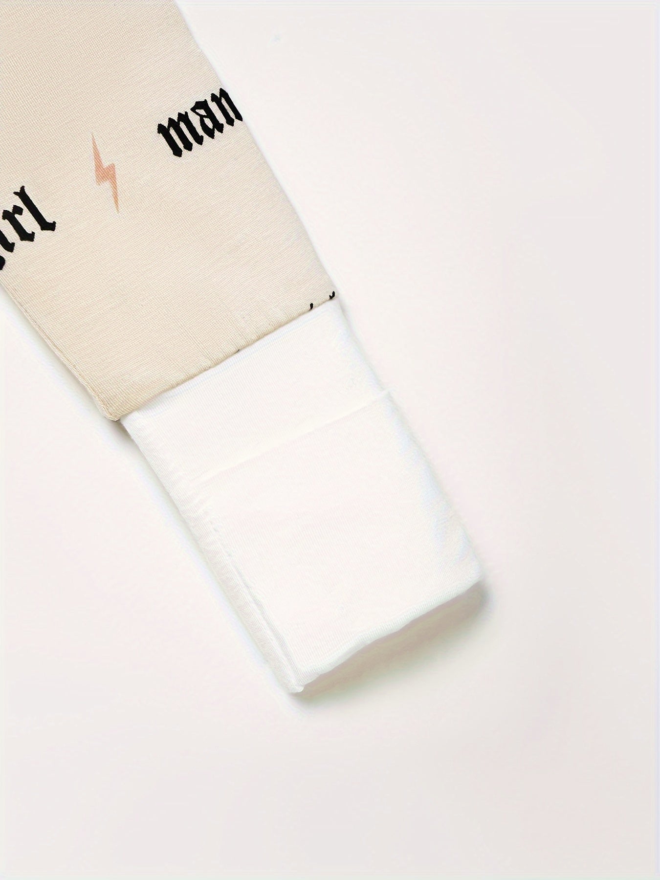 [Bamboo Casual Romper] Bamboo Fiber Long Sleeve Full Print Casual Romper, Baby's MAMA'S GIRL | Toddler & Infant Girl's Footie