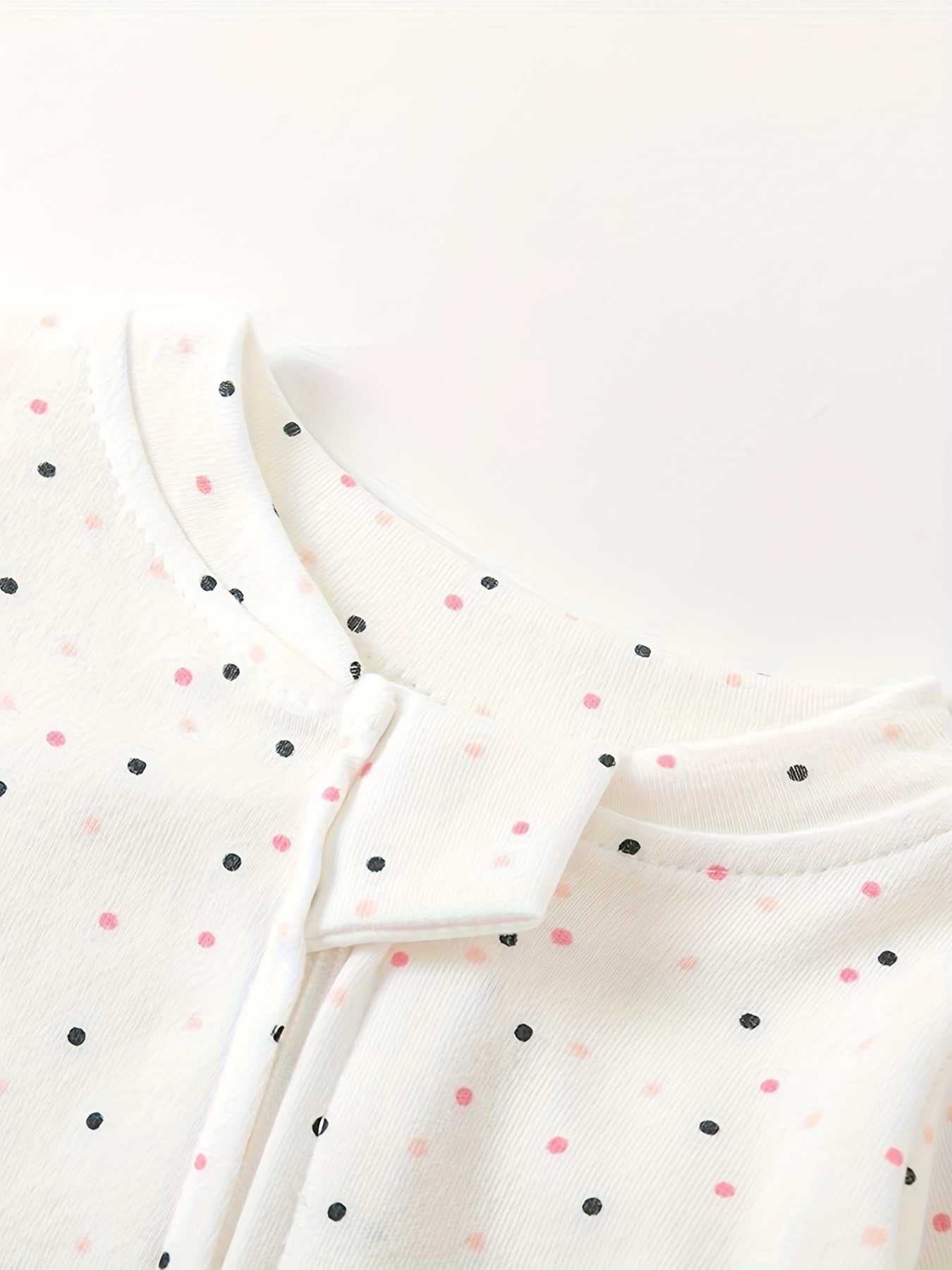 BabyBliss 3pcs Infant Zipper Romper Set – Soft Cotton Comfort for Newborn Girls