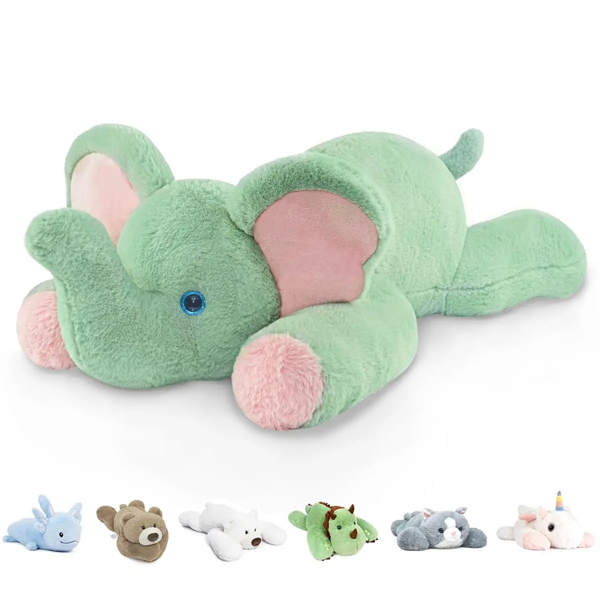 Niuniu Daddy Elephant Weighted Plush Toy Kids and Adults