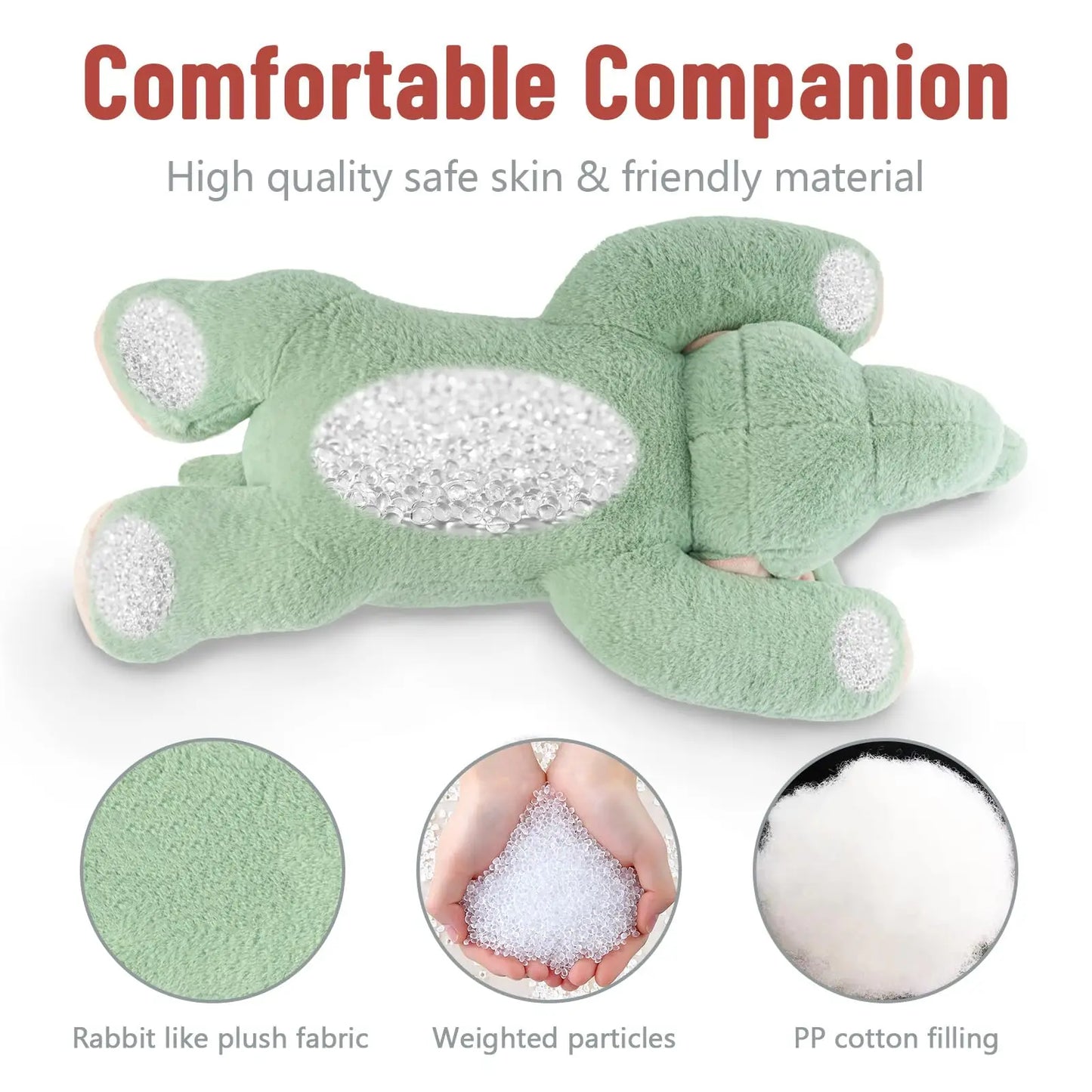 Niuniu Daddy Elephant Weighted Plush Toy Kids and Adults