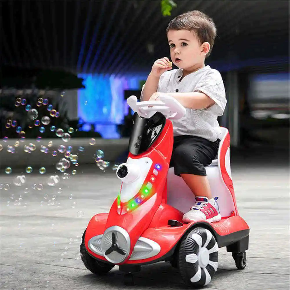Noonbuutuu 2024 Electric Remote Control Toy Car for Kids Aged 2 to 6 Four-Wheel Drift Car