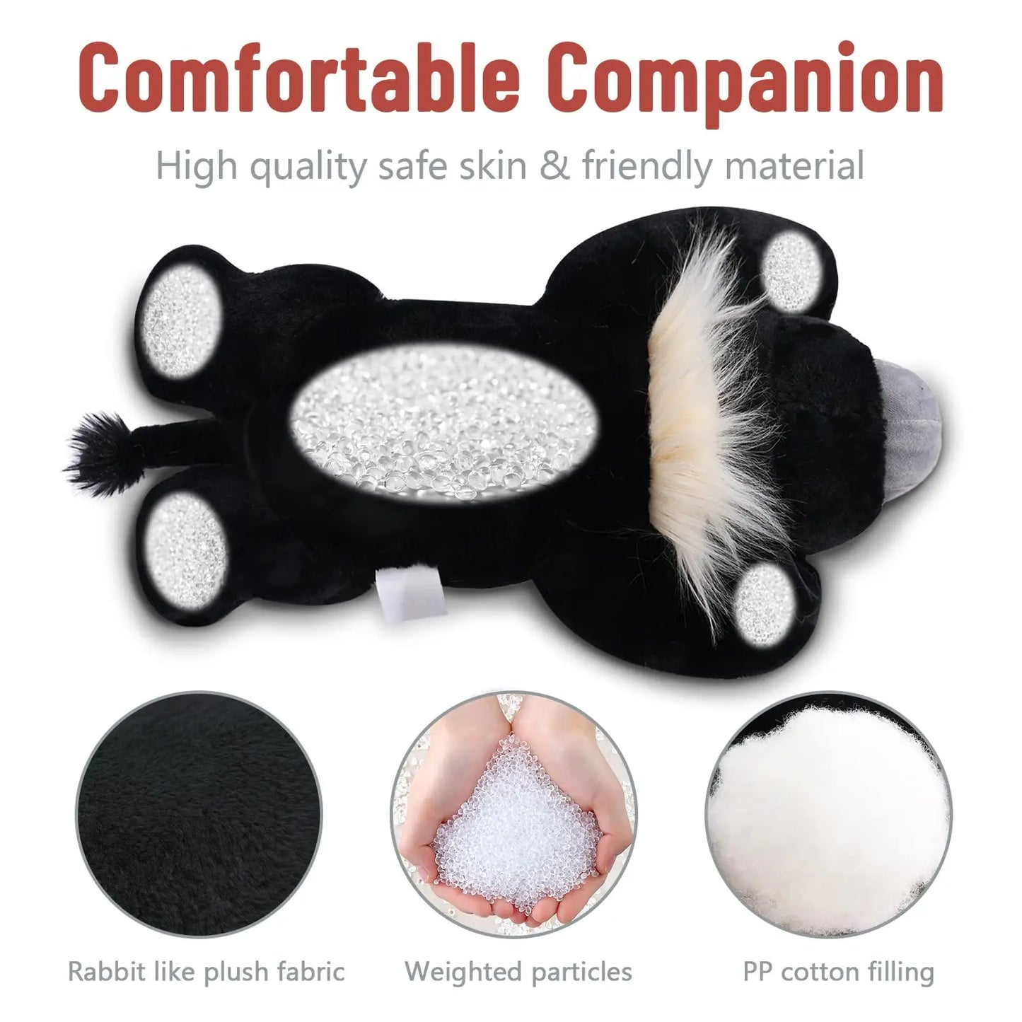 Niuniu Daddy Highland Cow Weighted Plush Large 20 Inch