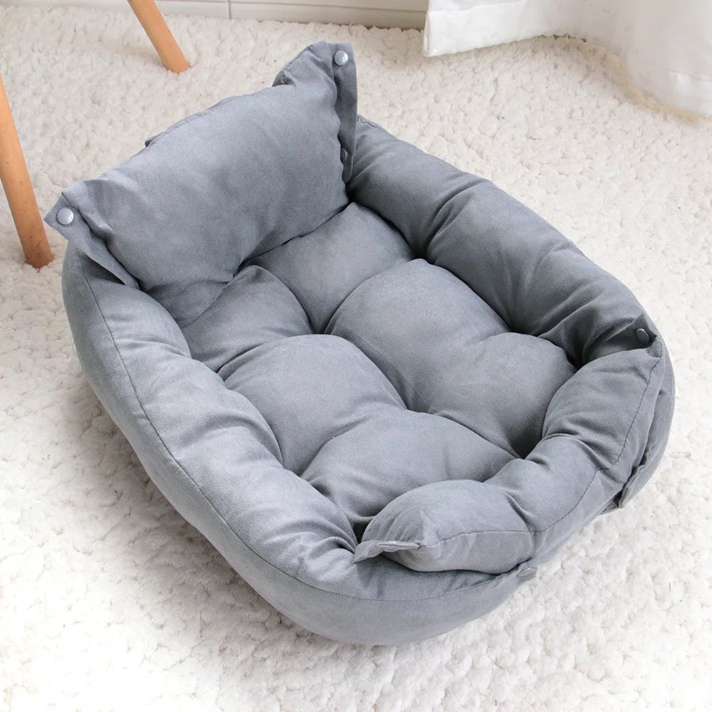 Multifunction Dog Bed Mat 3 IN 1 Dogs Cat Sleeping Bed Sofa Warm Winter Puppy Kitten Nest Kennel Soft Pet Cushion For Dogs Cats - Loving Babies & Pets Shop