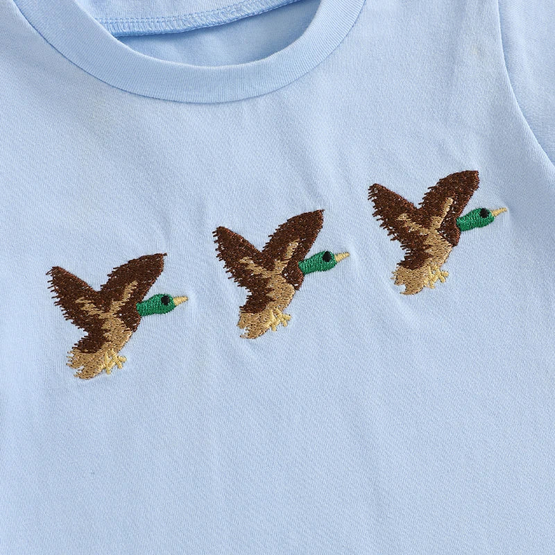 3Pcs Baby Girl Summer Outfit Set with Floral Print Top Shorts and Headband for Toddlers