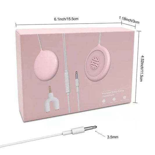 Pregnancy Belly Speaker Safe Pregnancy Earphones Gentle Belly Headphones Shower Party Gifts Universal Comfortable Pregnant - Loving Babies & Pets Shop