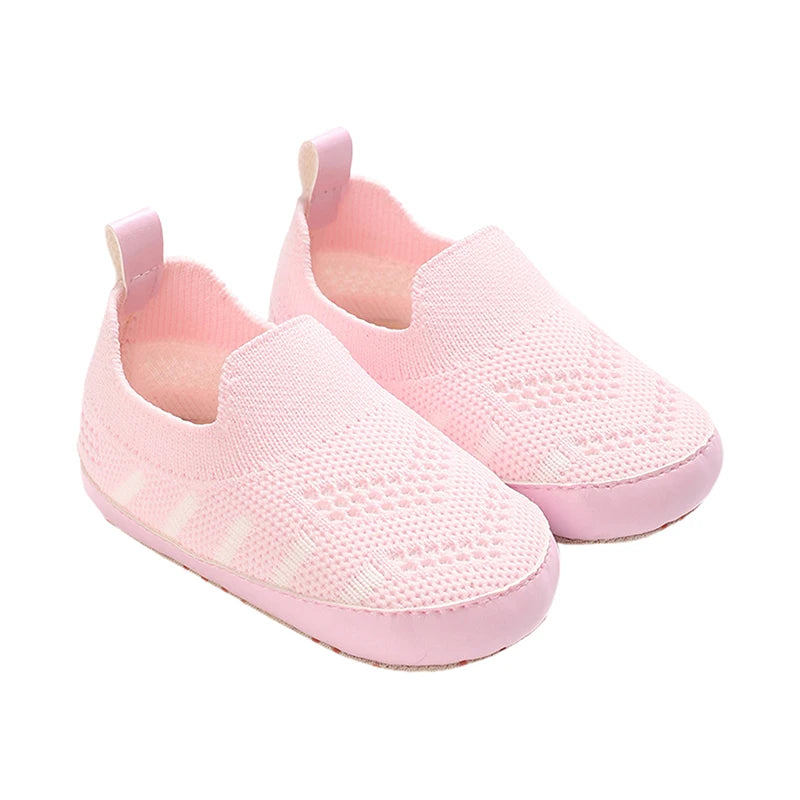 Toddler Canvas Sneakers Colorful Striped Slip-on Shoes Lightweight Breathable Soft Sole Casual Shoes for Summer Autumn - Loving Babies & Pets Shop