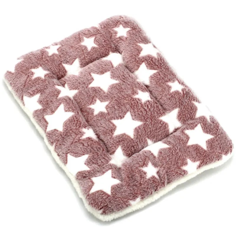 Soft Cat Bed Mats Warm Dog Bed Soft Fleece Pet Blanket Puppy Sleep Mat Kitten Mattress Cushion for Small Dogs Cat Accessories