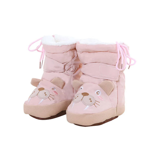 BabyCuddle 2023 High Tube Cotton Shoes – Cozy Velvet Foot Cover for Warmth