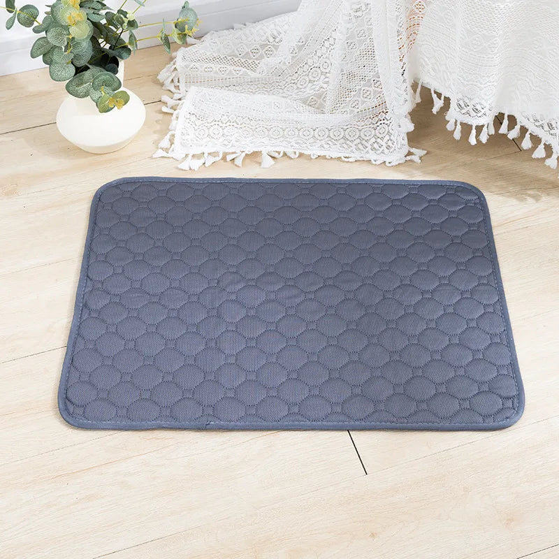 Washable Reusable Pet Pee Pad - Four-Layer Waterproof Dog Training Pad Pet Bed Urine Mat for Pet Car Seat Cover Pet Accessory