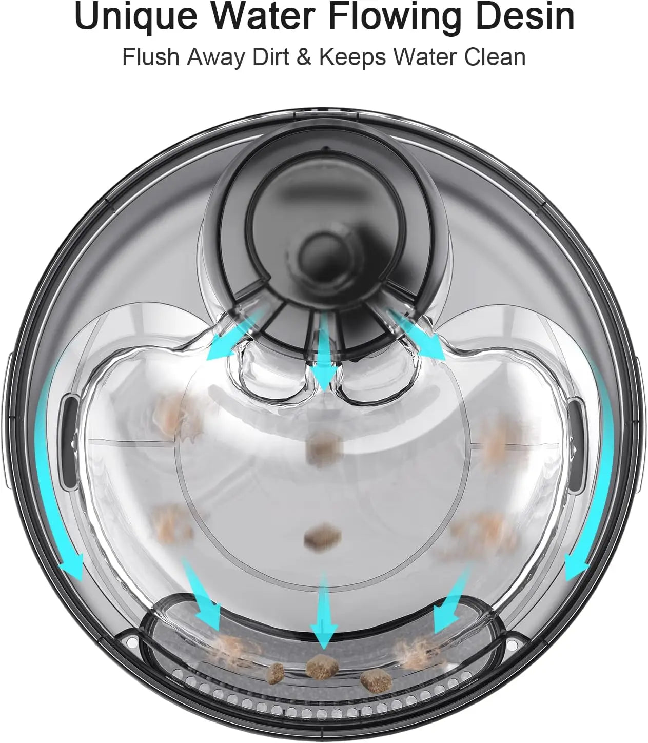 NPET DF10 Dog Water Fountain, 170oz/1.3Gallon/5L Large Automatic Pet Water Dispenser Dog Water Bowl for Cat, Dogs, Multiple Pets - Loving Babies & Pets Shop