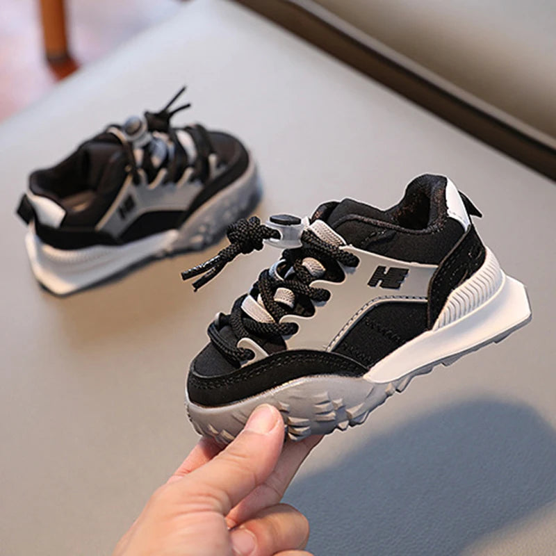 Child Walking Shoes Boys Outdwear Sports Running Shoes Trekking Children's Sneakers Girls Anti-Slip Trendy Casual Baby Shoes