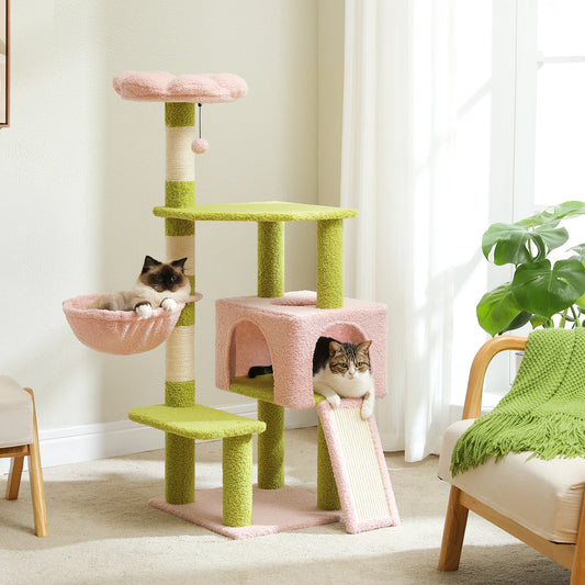 Flower Cat Tree Multi-Level Cat Tower for Indoor Cats - Loving Babies & Pets Shop