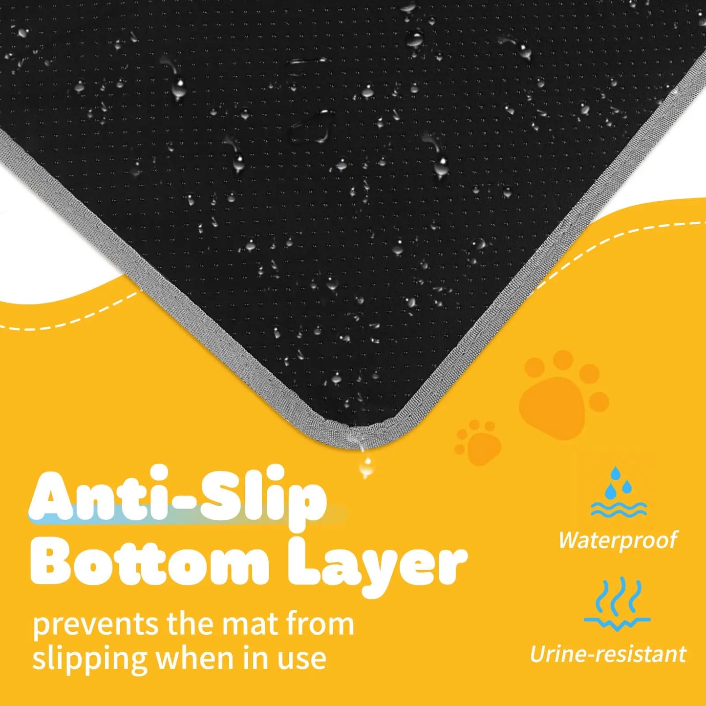 Cat Litter Mat Waterproof Urine Resistant Easy Clean