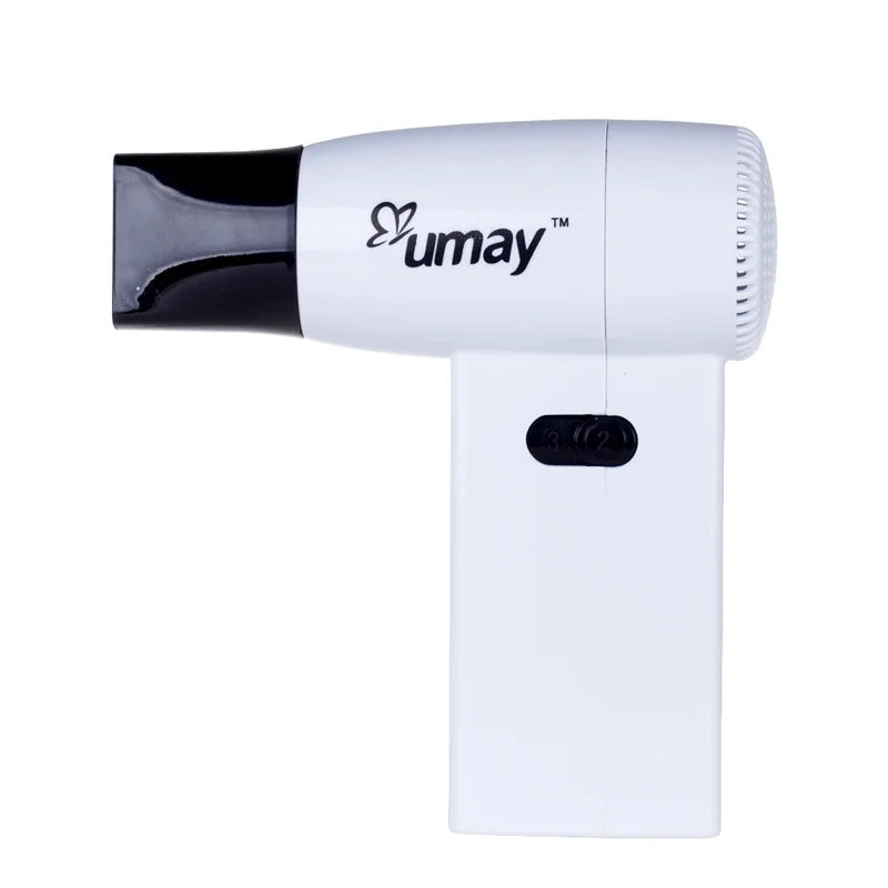 Infant Cordless Hair Dryer Portable Wireless Blow Dryer with USB Output and Detachable Design