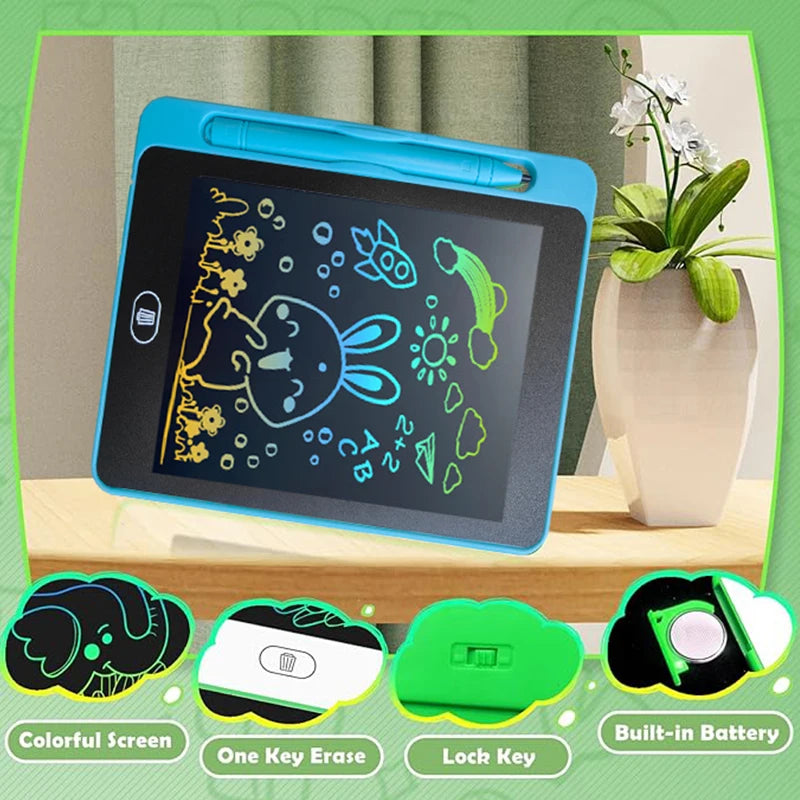 12 Pack LCD Writing Tablet for Kids, 6.5 Inch Colorful Doodle Board Drawing Tablet,toys for children，educational toys - Loving Babies & Pets Shop