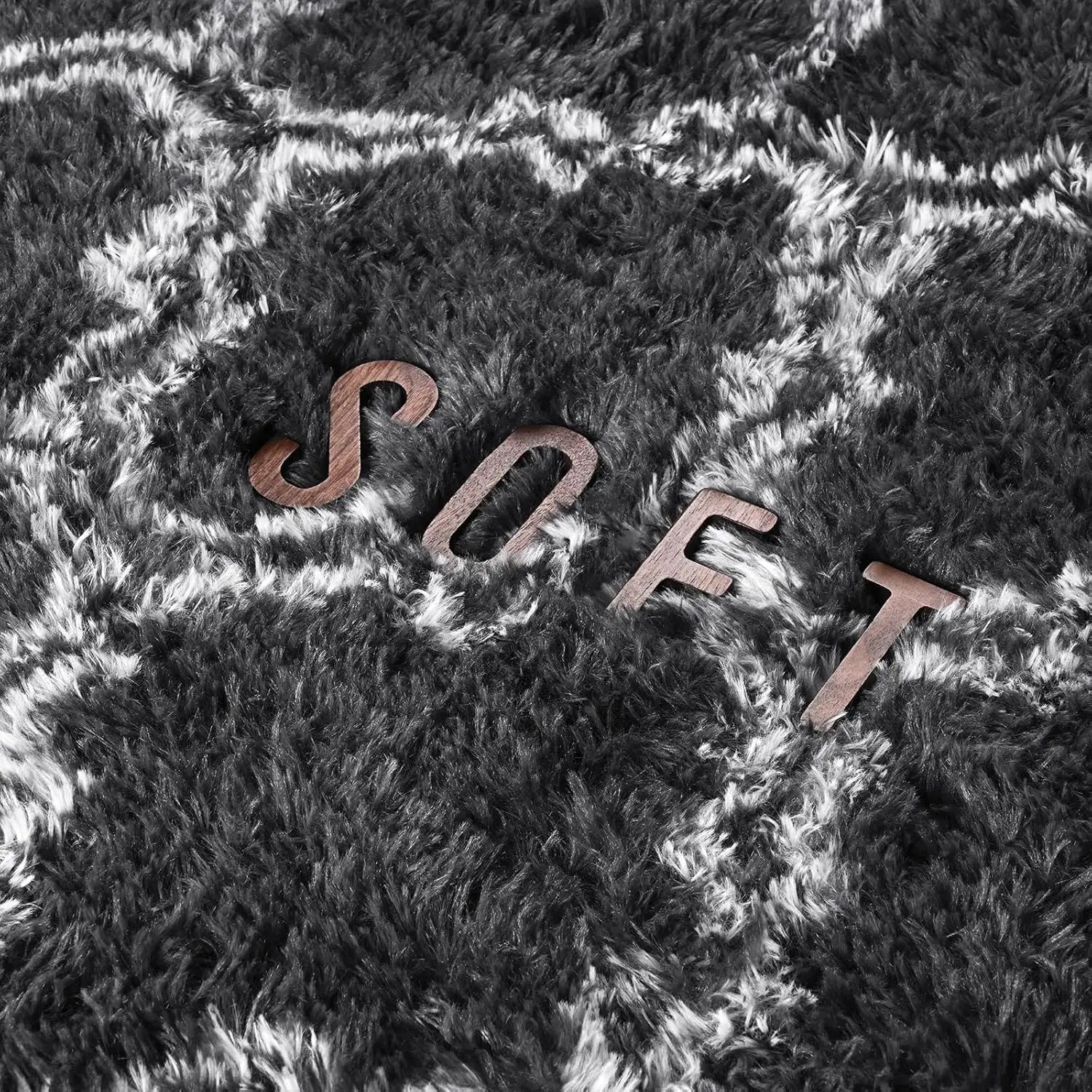 Large Shag Area Rugs for Bedroom Super Soft Plush Fluffy Carpets Living Room Rug Non-Slip Indoor Floor Rug for Kids Nursery Girl - Loving Babies & Pets Shop