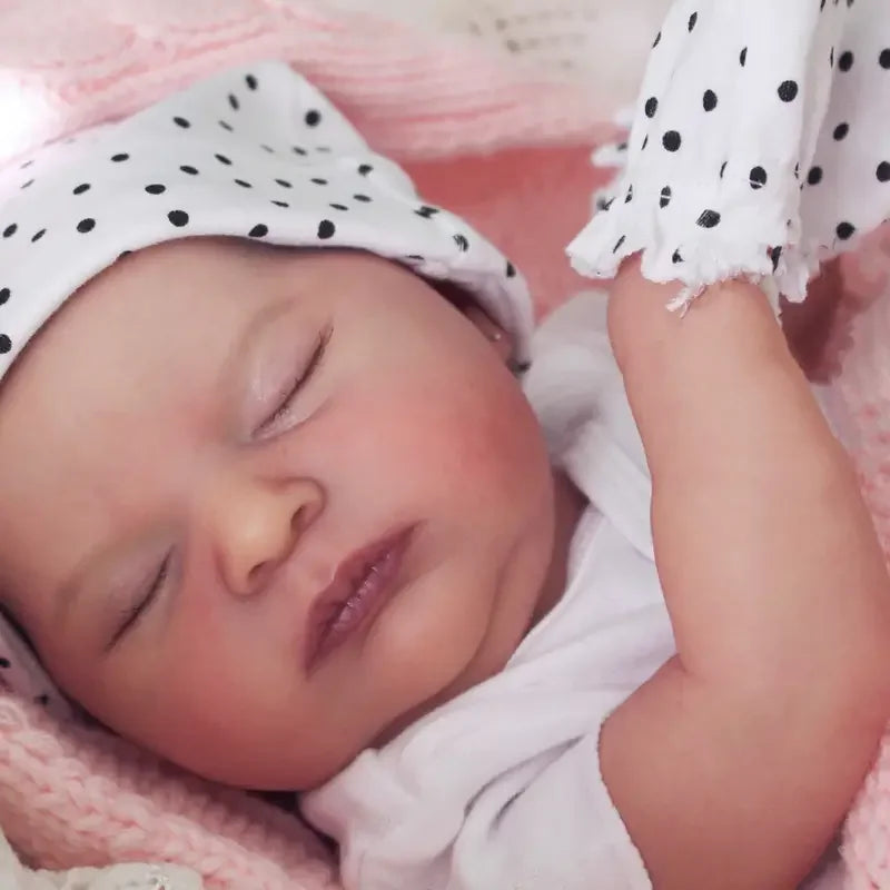 21inch 52cm Already Painted Finished Reborn Baby Doll Laura Handmade Reborn Preemie Baby Newborn Kids Toy Figure Gift Girl Dolls - Loving Babies & Pets Shop