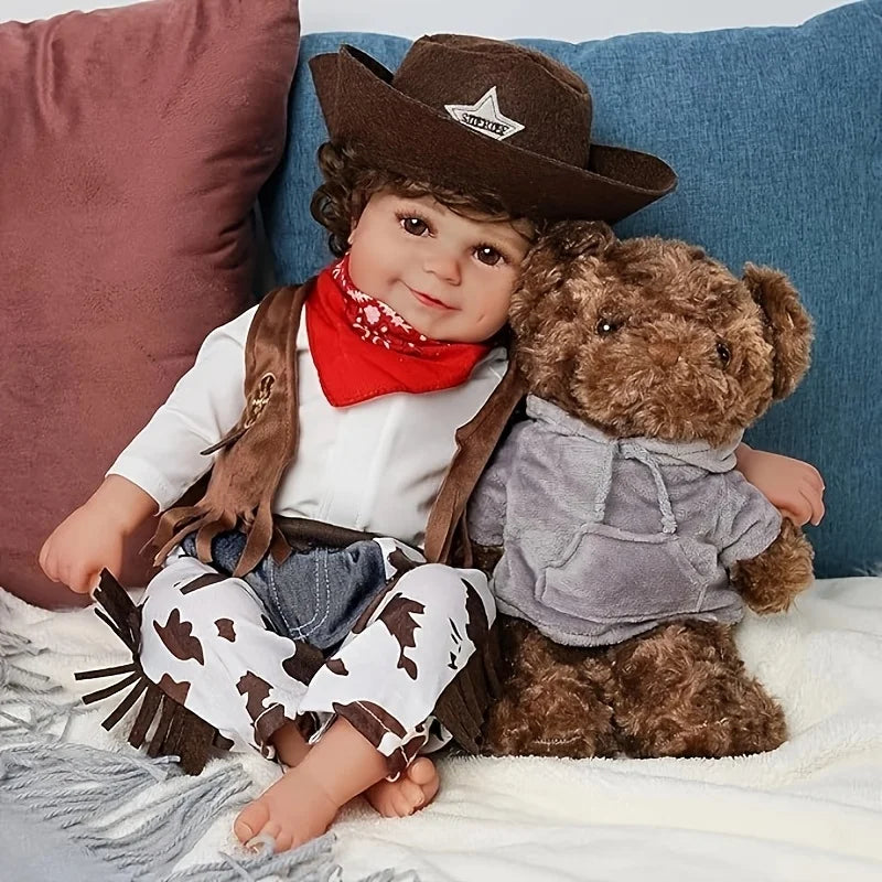 Babeside Lifelike Reborn Baby Doll 20 Inch Adorable Smiling Doll for Kids Age 3 Plus