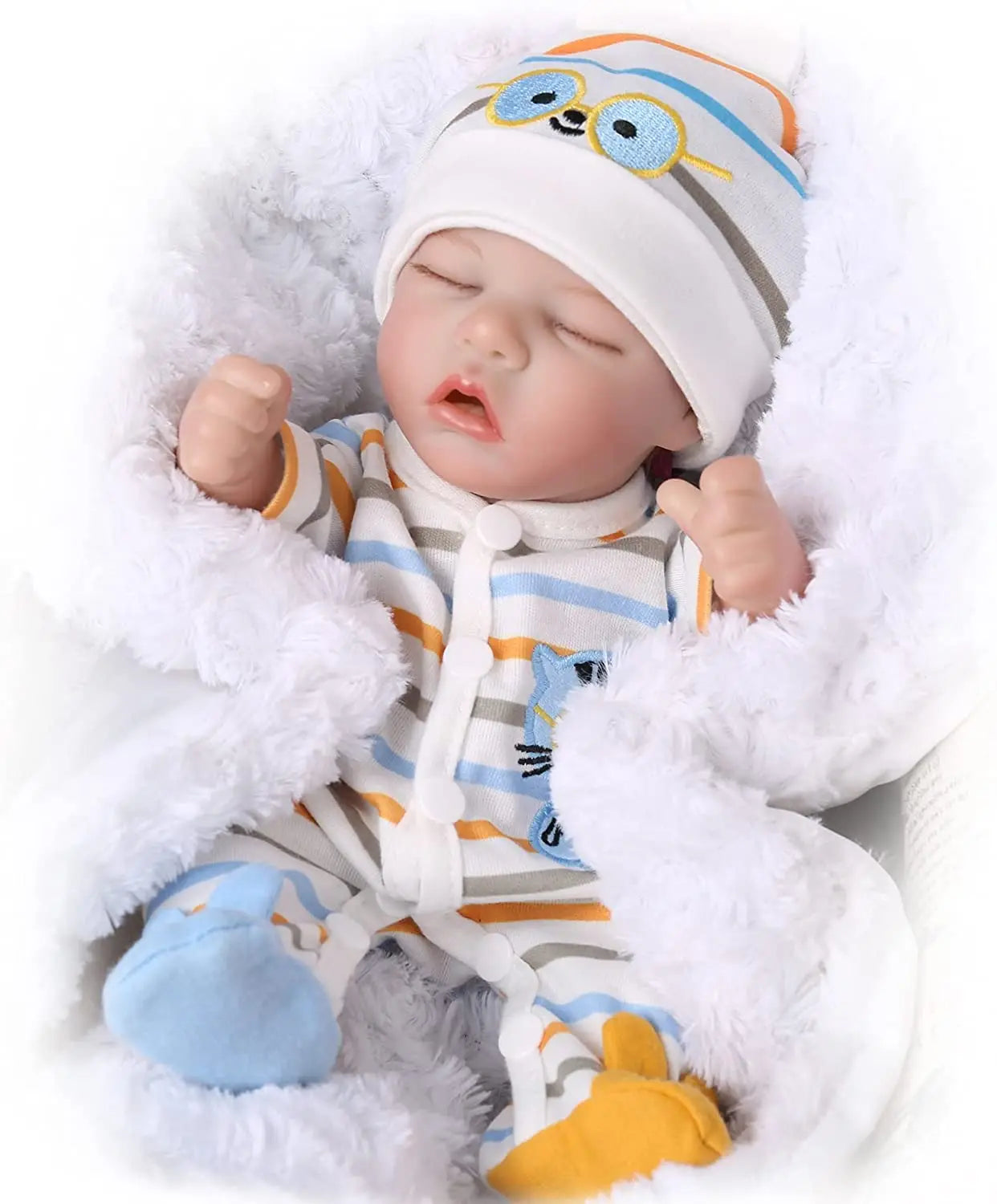 Reborn Baby Dolls - 12 Inch Realistic Sleeping Newborn Small Baby Doll for 3 + Year Old Kids - Loving Babies & Pets Shop