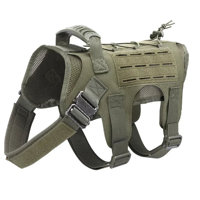 Military Large Dog Harness Pet German Shepherd K9 Malinois Training Vest Tactical Dog Harness And Leash Set For Dogs Accessories