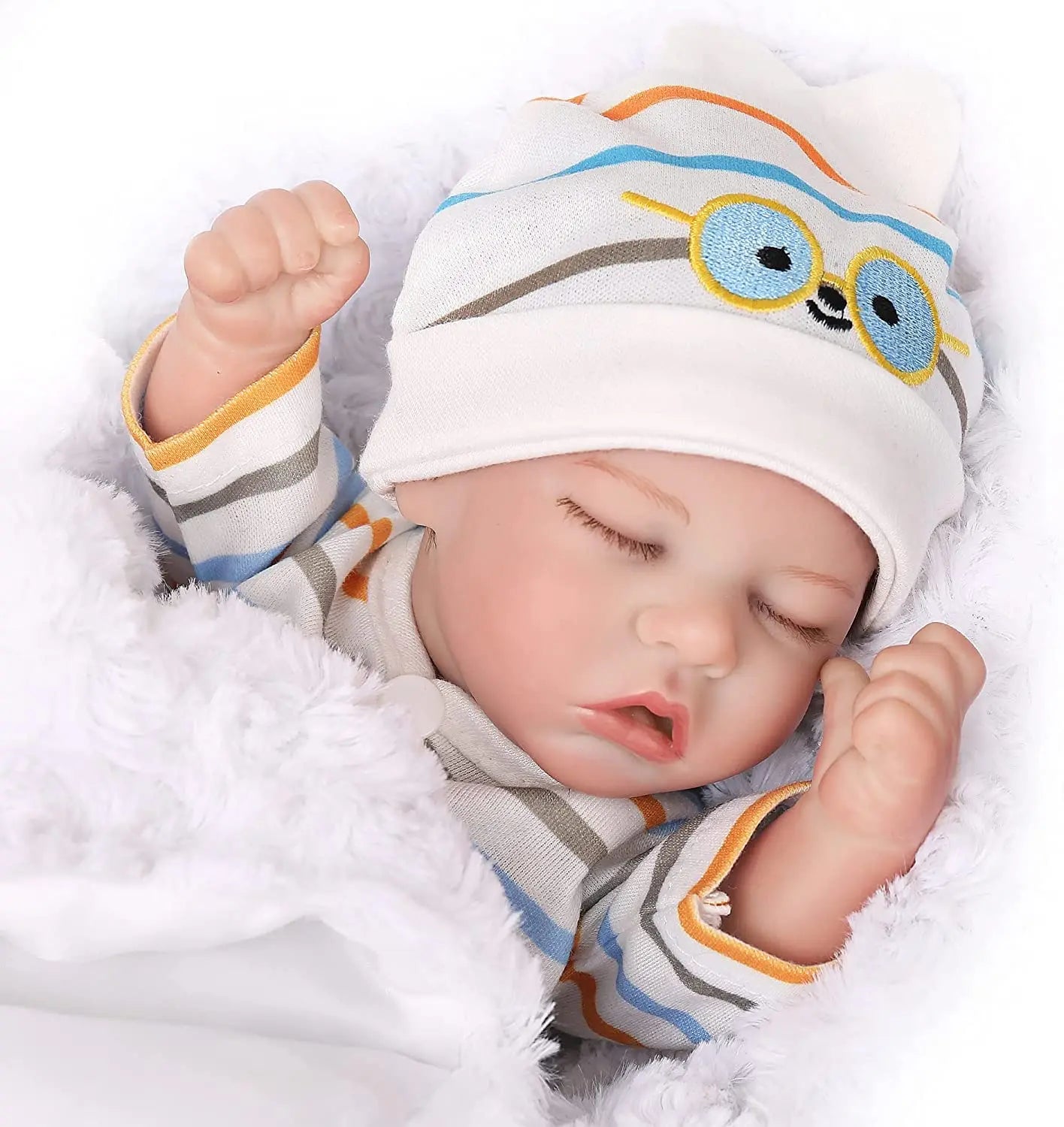Reborn Baby Dolls - 12 Inch Realistic Sleeping Newborn Small Baby Doll for 3 + Year Old Kids - Loving Babies & Pets Shop