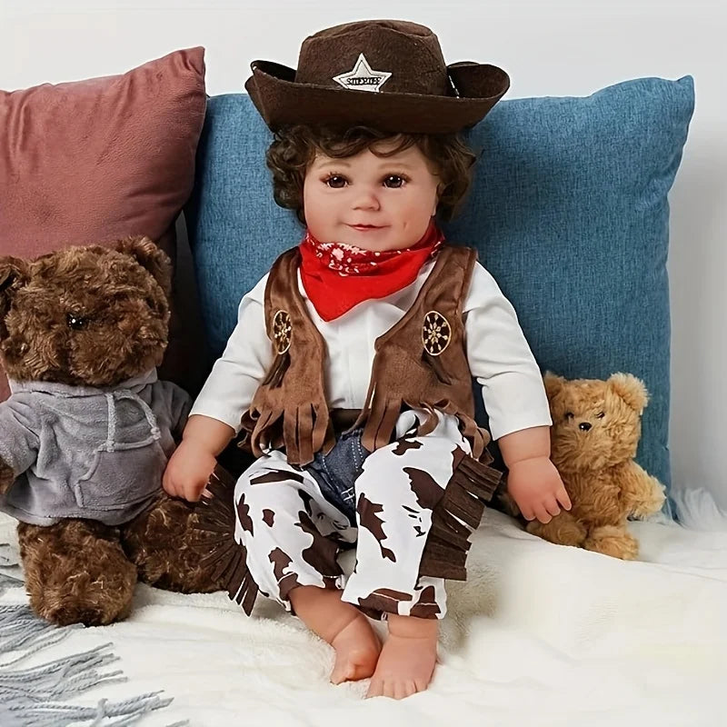 Babeside Lifelike Reborn Baby Doll 20 Inch Adorable Smiling Doll for Kids Age 3 Plus