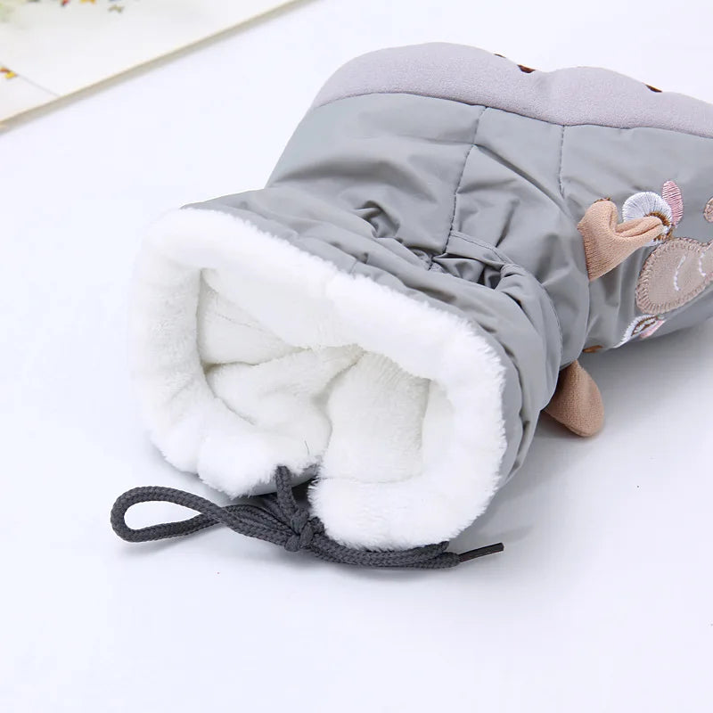 BabyCuddle 2023 High Tube Cotton Shoes – Cozy Velvet Foot Cover for Warmth