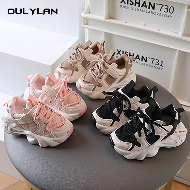 Spring Autumn Boys Girls Shoes Sports Mesh Breathable Shoes Children Baby Walking Sneakers Soft Sole Casual Running Shoes - Loving Babies & Pets Shop
