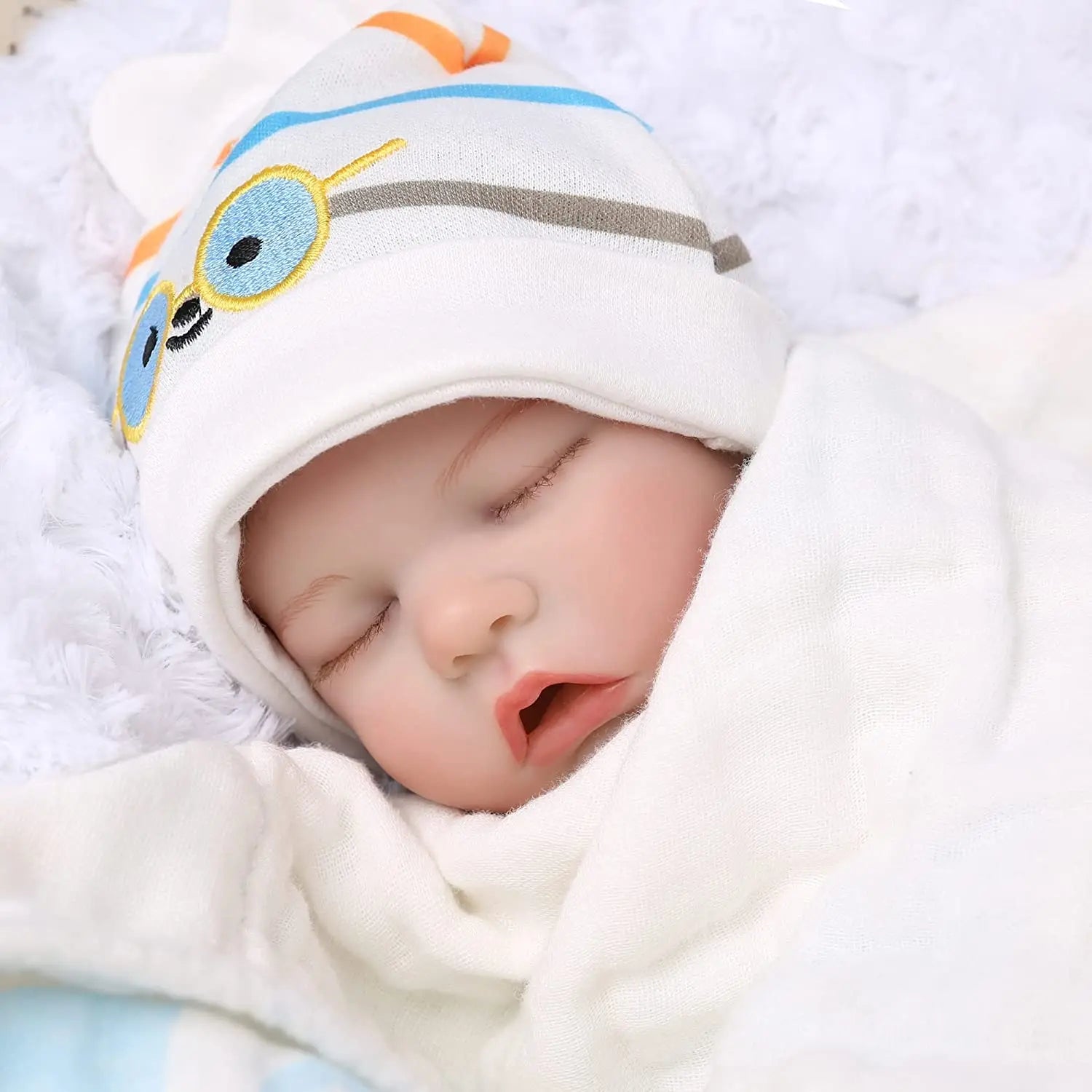 Reborn Baby Dolls - 12 Inch Realistic Sleeping Newborn Small Baby Doll for 3 + Year Old Kids - Loving Babies & Pets Shop