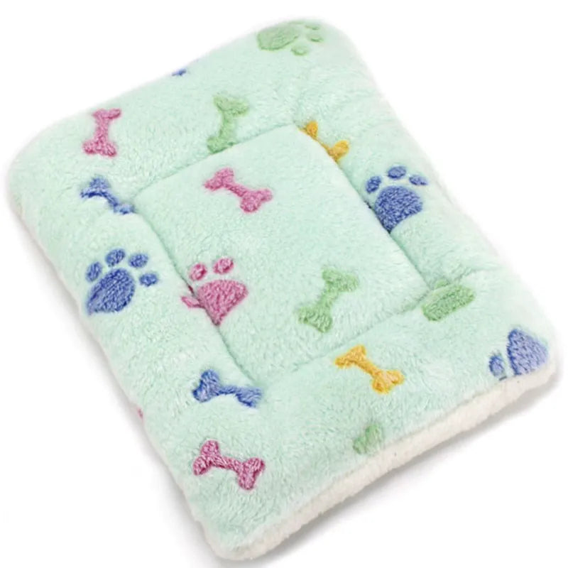 Soft Cat Bed Mats Warm Dog Bed Soft Fleece Pet Blanket Puppy Sleep Mat Kitten Mattress Cushion for Small Dogs Cat Accessories