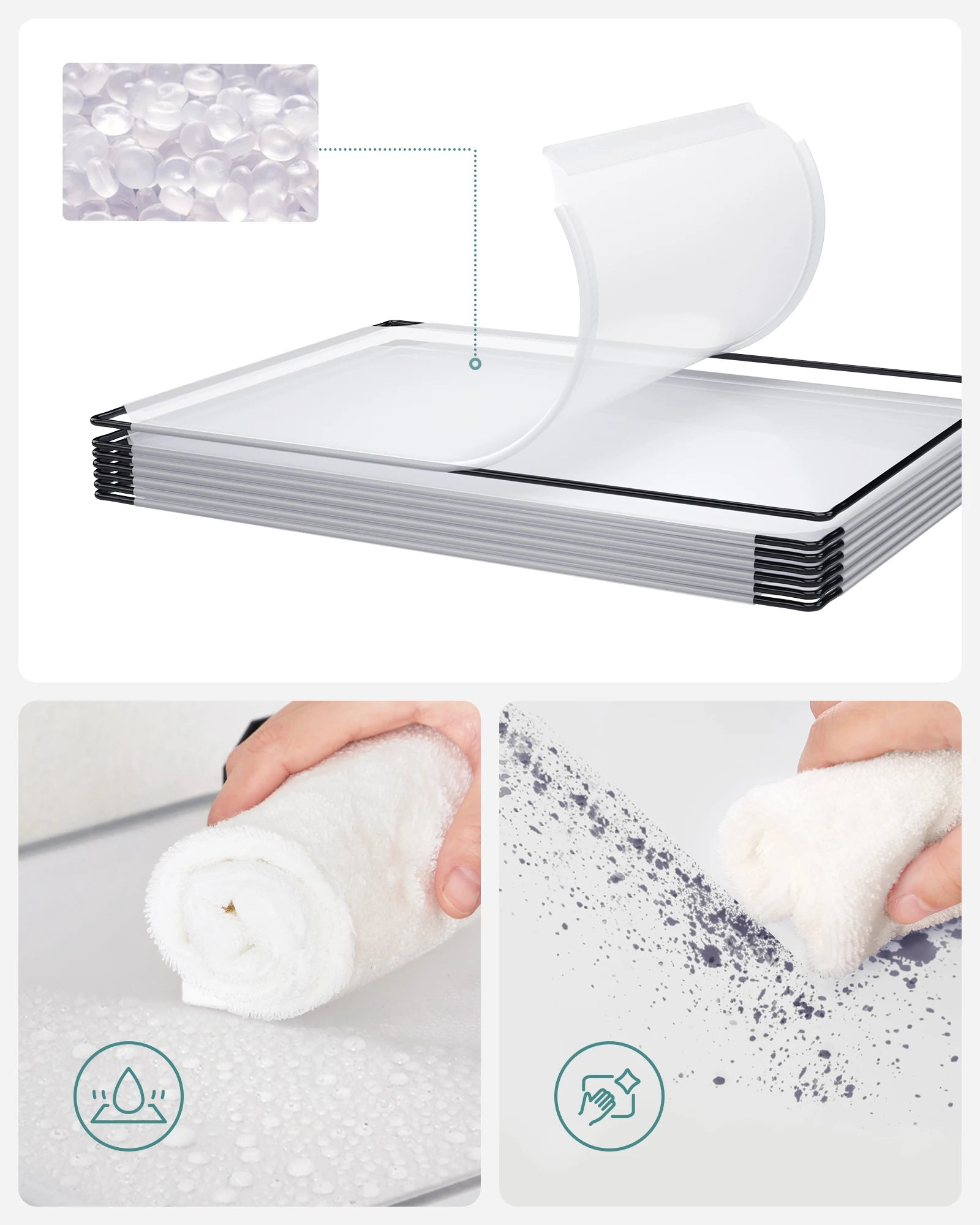 SONGMICS Cube Storage Organizer, Set of 16 Plastic Cubes, Book Shelf, Closet Organizers and Storage, Room Organization, Bedroom - Loving Babies & Pets Shop